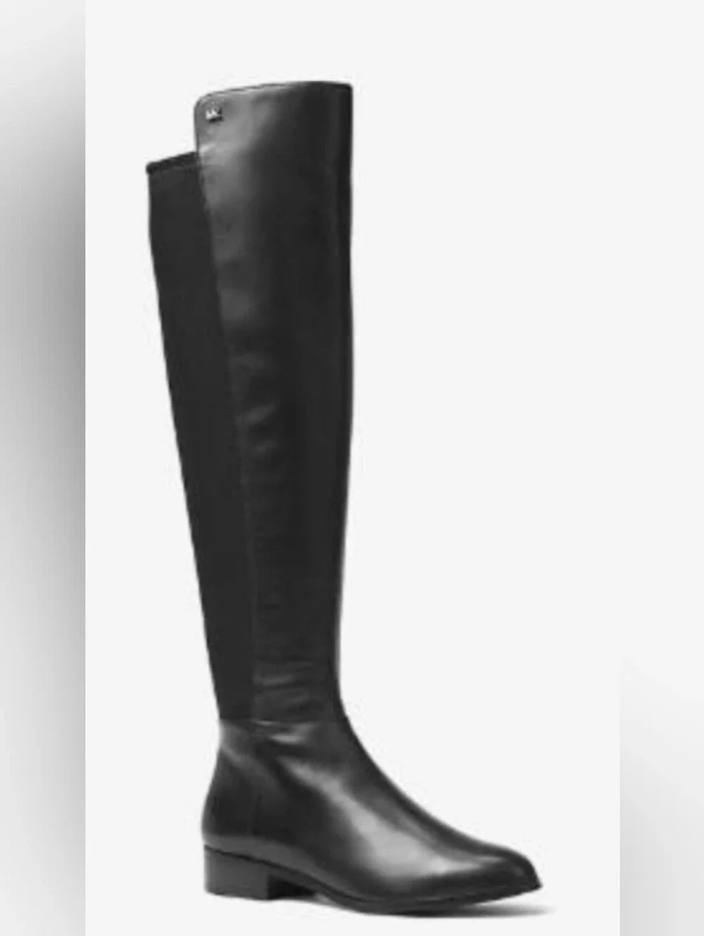 Michael Kors (New) Black Tall Women's Riding Boots - Classic Over-the-Knee Style
